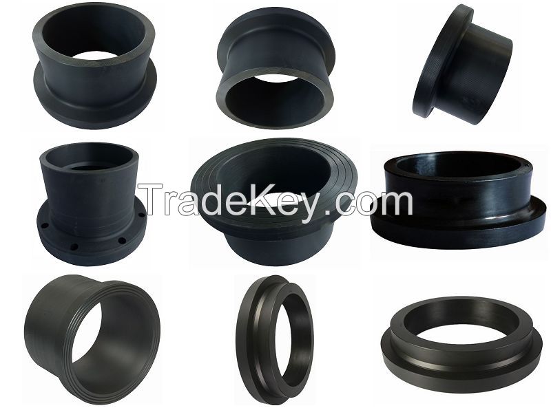 Factory OEM service HDPE pipe fittings flanges