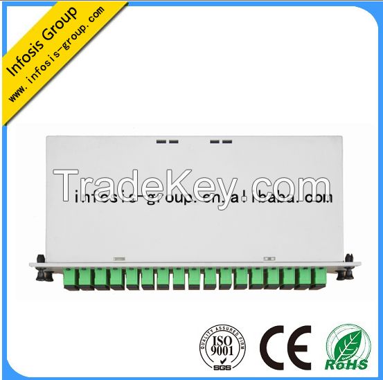 SC APC 1x32 insert plc splitter slot box