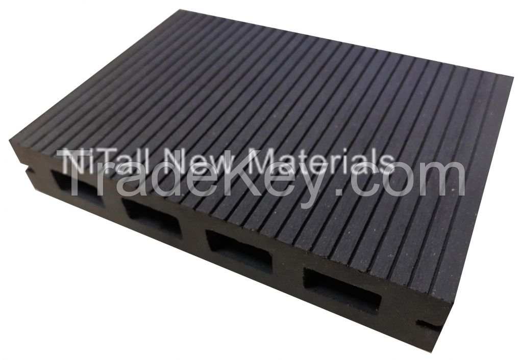 High quality wooden-plastic composite flooring