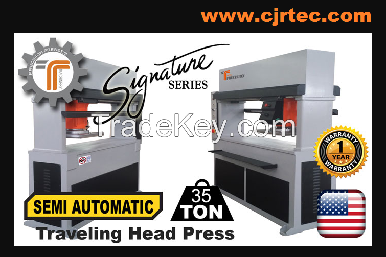 35 Ton Semi Automatic Traveling Head Press