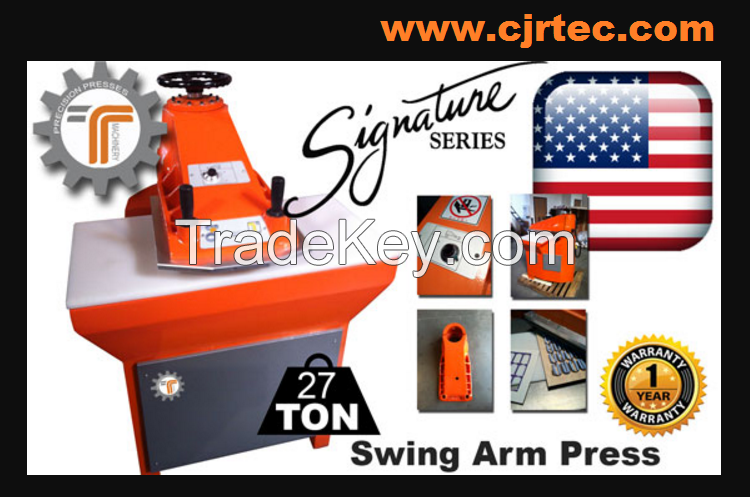 27 Ton Swing Arm Press