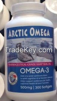 Harp Seal Oil 500mg softgels