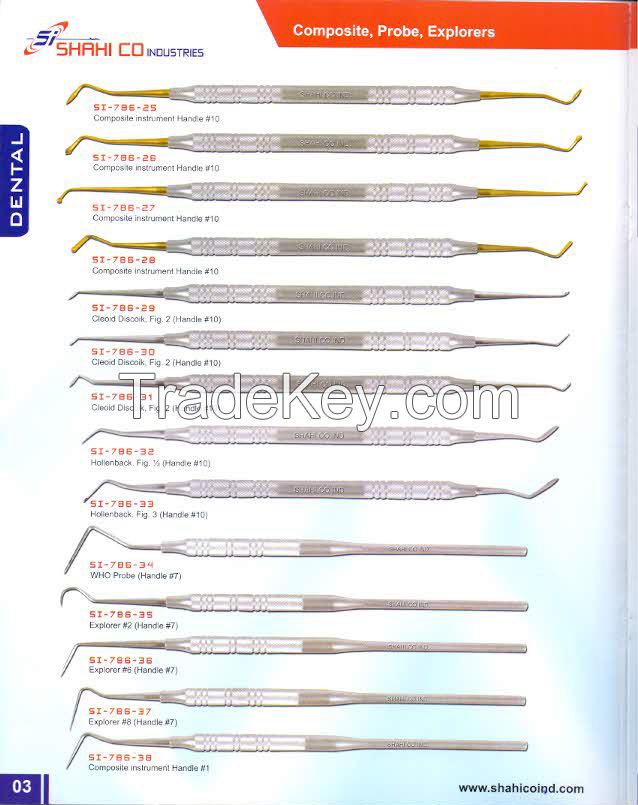 DENTAL INSTRUMENTS