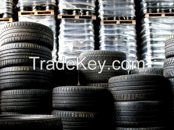 High quality used tires and used wheels