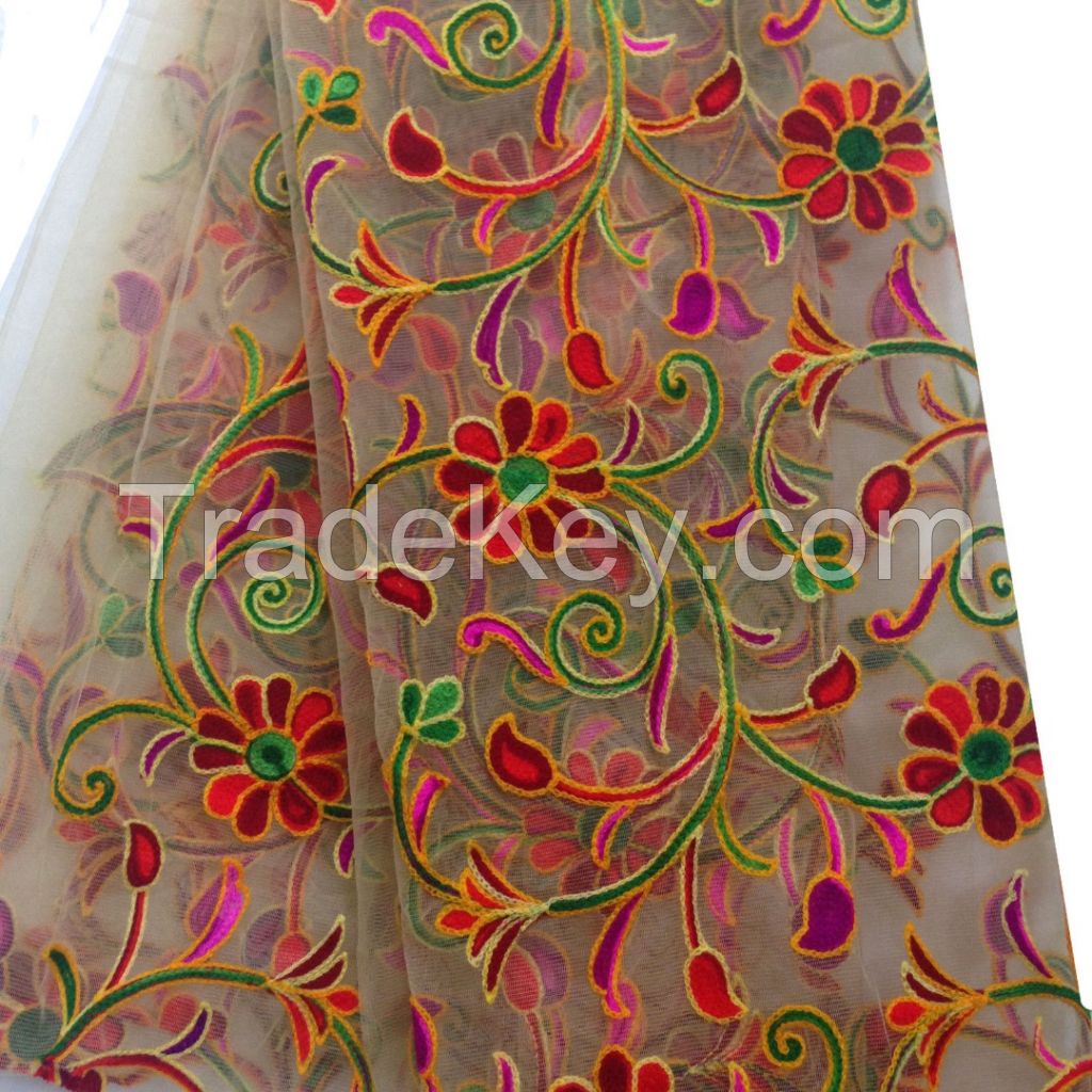 All Over Embroidered Work And Fabrics , Garments Embroidered Work , Doing Jobwork As Per Your Orders And Designs . . 