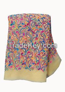 all over embroidered work and fabrics , garments embroidered work , doing jobwork as per your orders and designs . . 