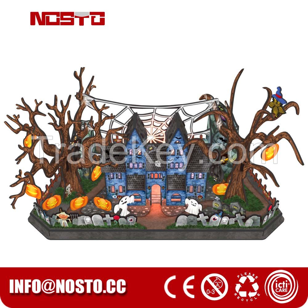 Halloween Cottage gift seasonal gifts puzzle for kids