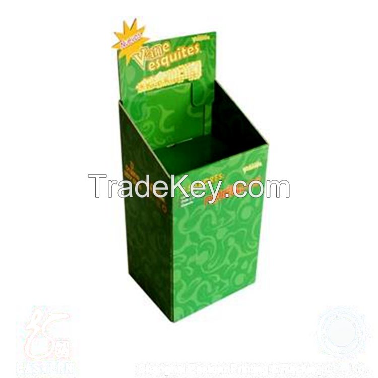 Custom color printing corrugated display box gift box packing supermarket display box toy box