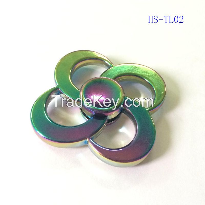 Rainbow Fidget Spinner Metal EDC hand Spinner spinner Anti-stress handspinner Spinners Decompression Novelty Toy