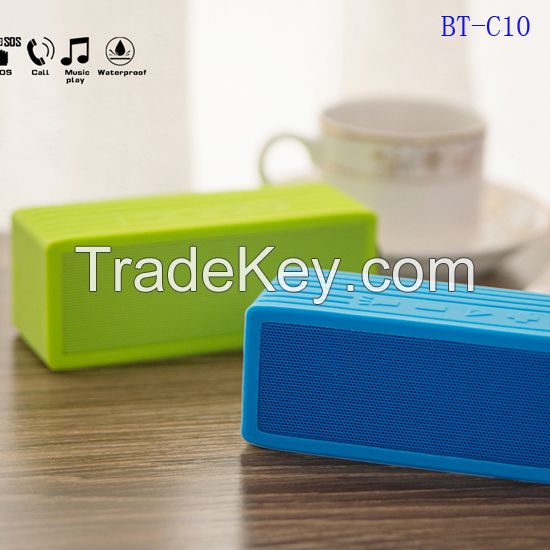 2017 Newest Mini Outdoor Portable Stereo Music Wireless Waterproof Bluetooth Speaker