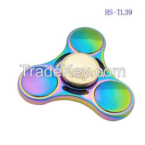 high quality HandSpinner Fingertips Spiral Fingers Fidget Spinner EDC Hand Spinner Metal Fidgets Toys Gyro Toys