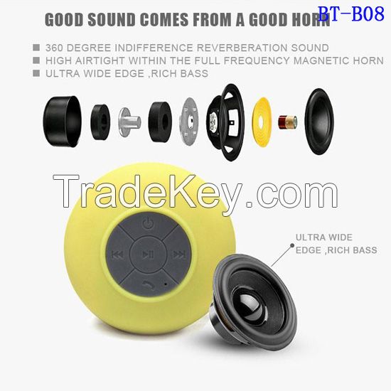 2017 Newest Mini Outdoor Portable Stereo Music Wireless Waterproof Bluetooth Speaker