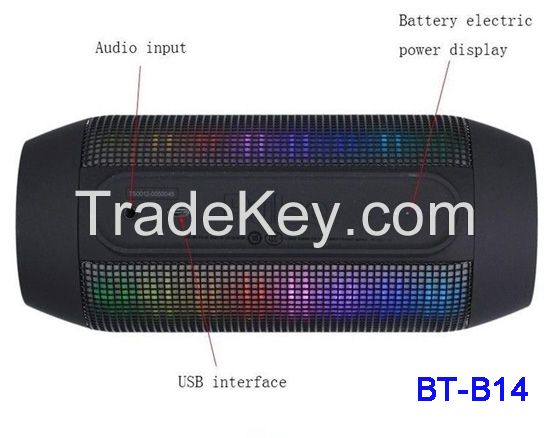 Wireless charging Bluetooth speaker with new design,available in various colours