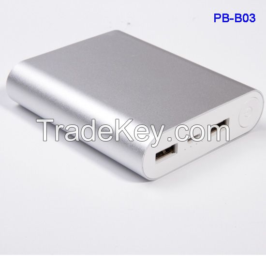 Easy to carry to light to thin mobile power bank support custom