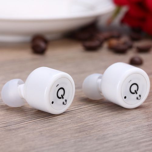 Wireless Earbuds, Cshidworld Bluetooth 5.0 Headphones Noise Cancelling Mini Headset  Invisible Sports in Ear Earphones with Built-in Mic