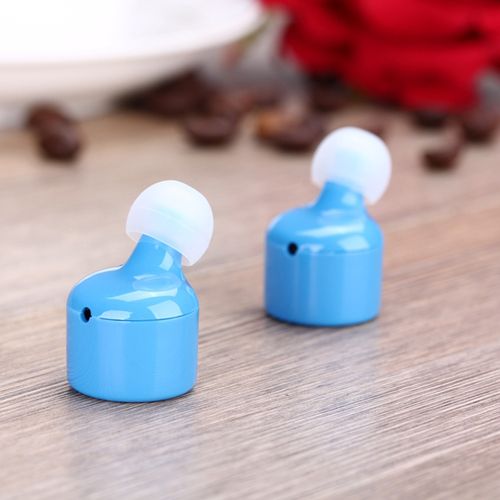 Wireless Earbuds, Cshidworld Bluetooth 5.0 Headphones Noise Cancelling Mini Headset  Invisible Sports in Ear Earphones with Built-in Mic