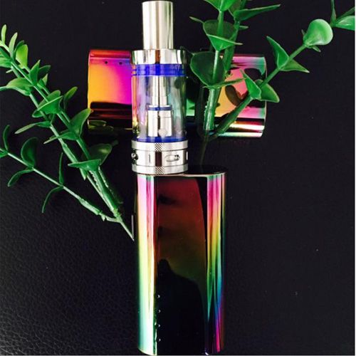 Skin Decal Vinyl Wrap for Smok Stick Kit Vape stickers skins cover/Blue Pink Smoke Cloud