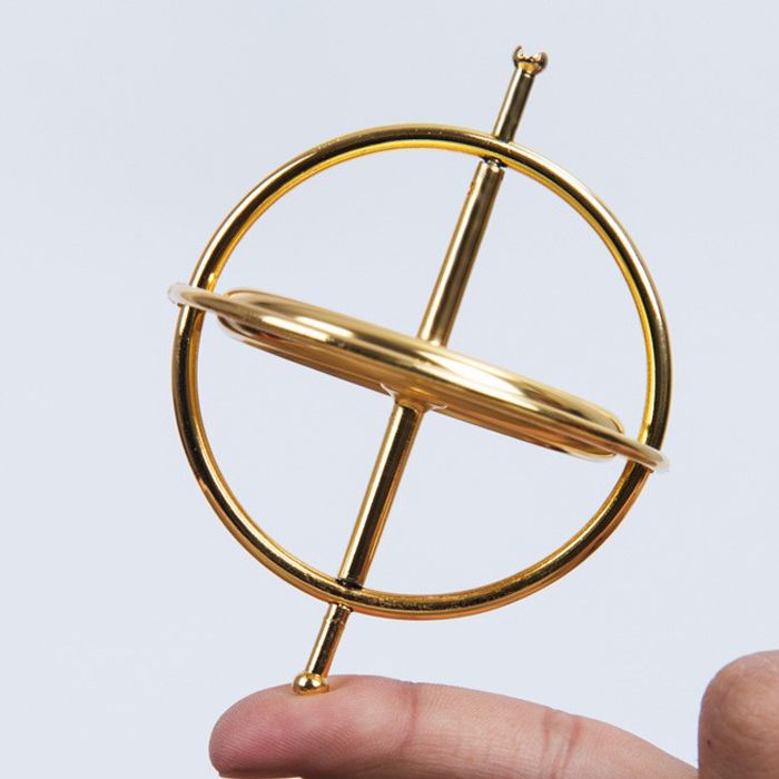 Metal gyroscope toys for children Magic spinner gyro for classic traditional science educational learning balance gift 