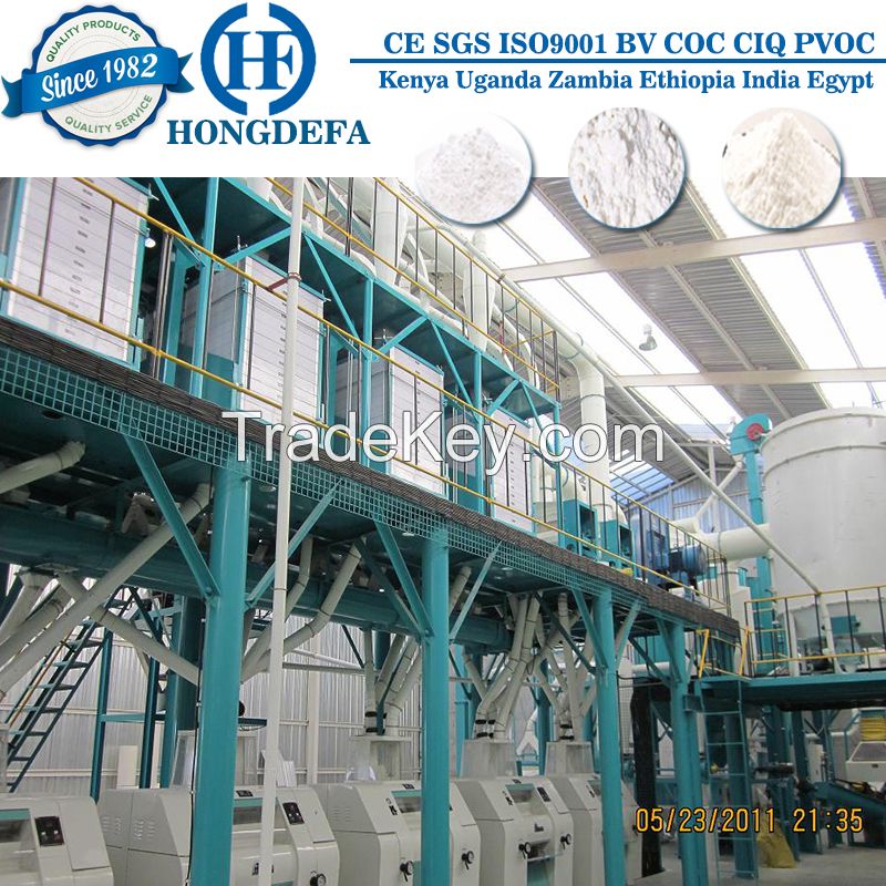 complete set wheat flour mill machine