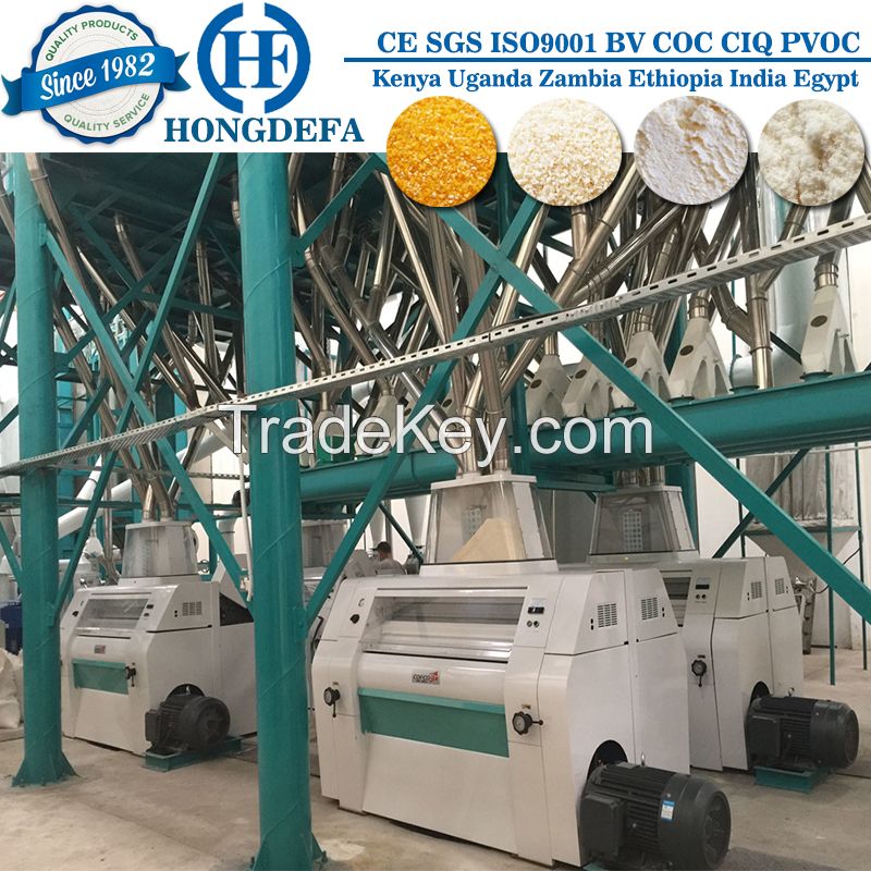 highly popular corn milling machine production line