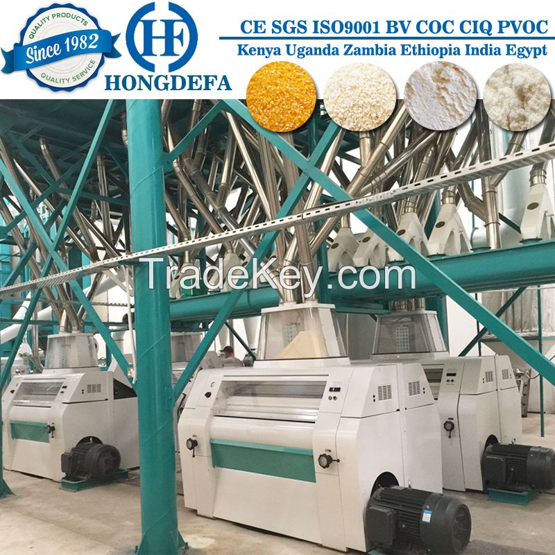 commercial flour mill maize/wheat/corn flour mill machine