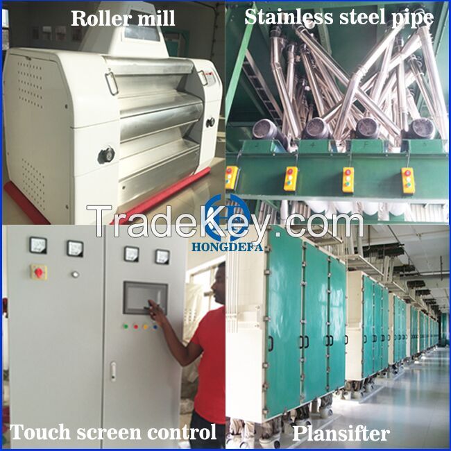 Africa maize mill flour processing machine manufacturer