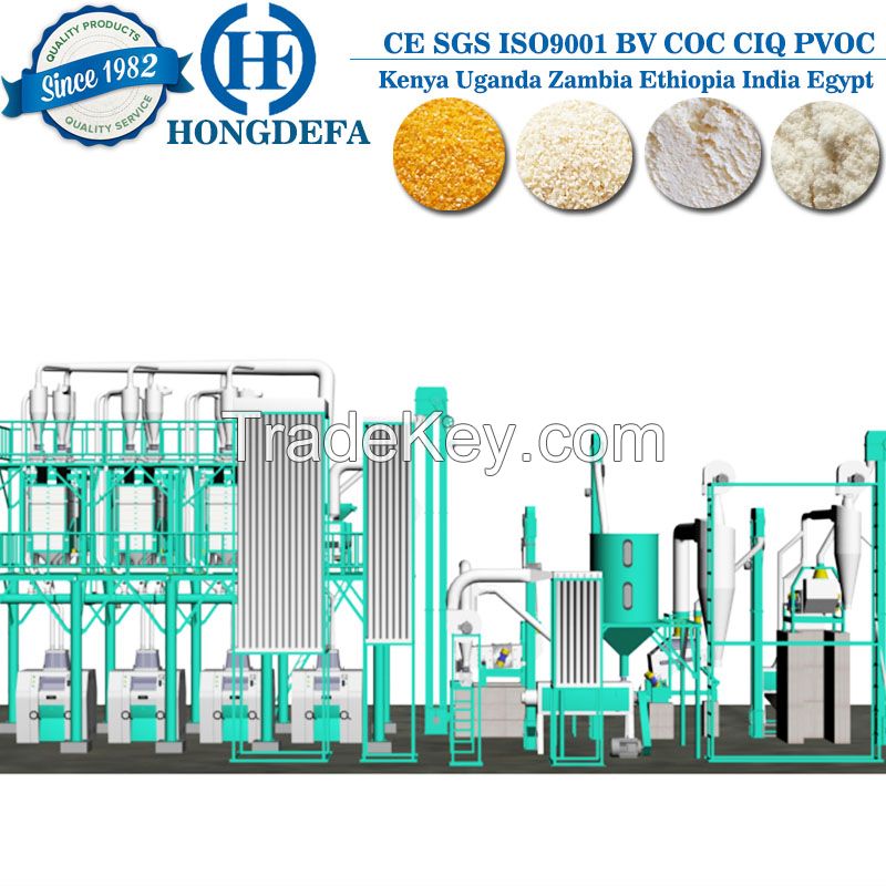corn flour mill lines/ complete corn flour milling machinery/ mill for corn