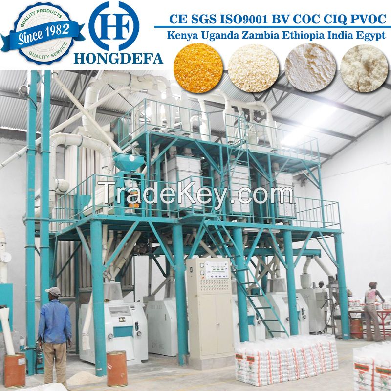hot sale maize mill line factory price