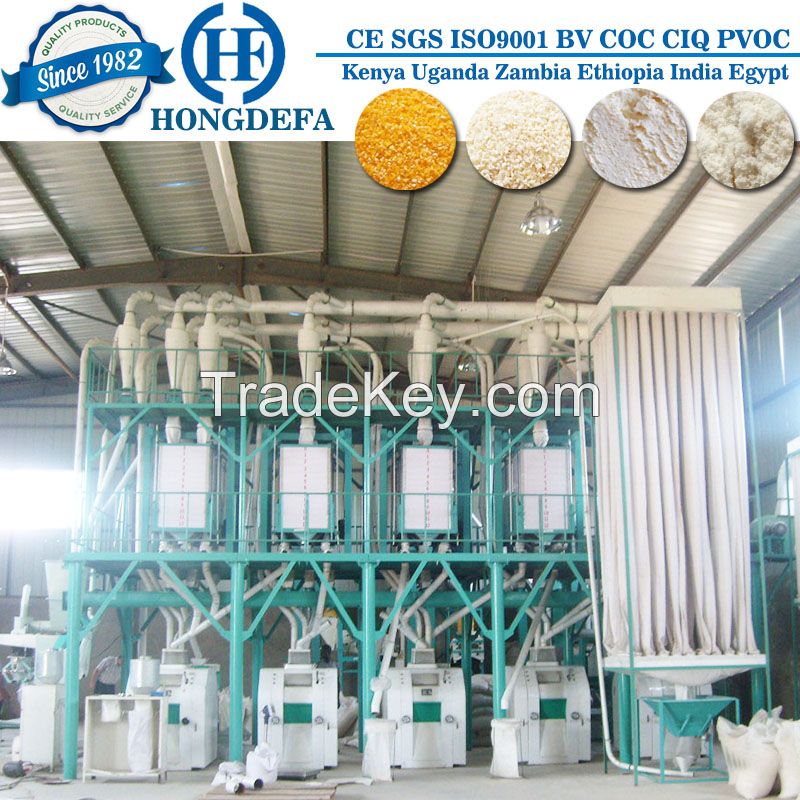 China gold supplier for maize mill posho meal machine