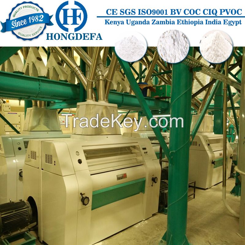 Made in China Wheat Maize Corn Flour Mill Milling machinery