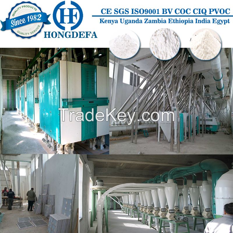 Complete Set Plant of Wheat Milling Wheat Flour Milling
