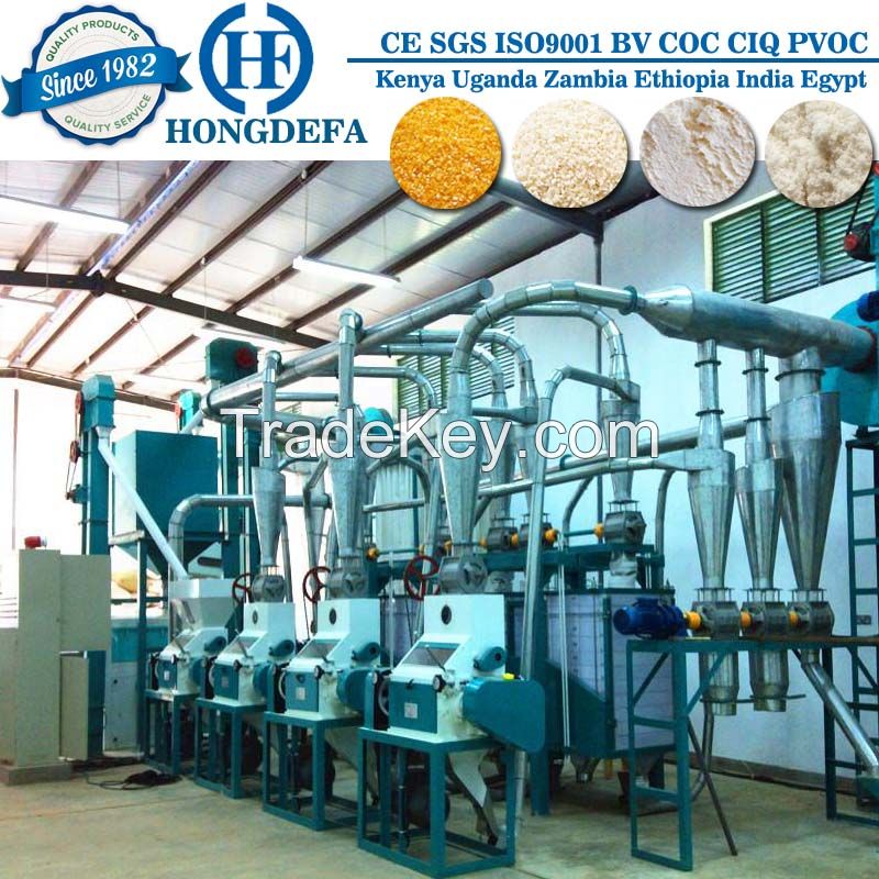 China supplier for maize mill line factory price