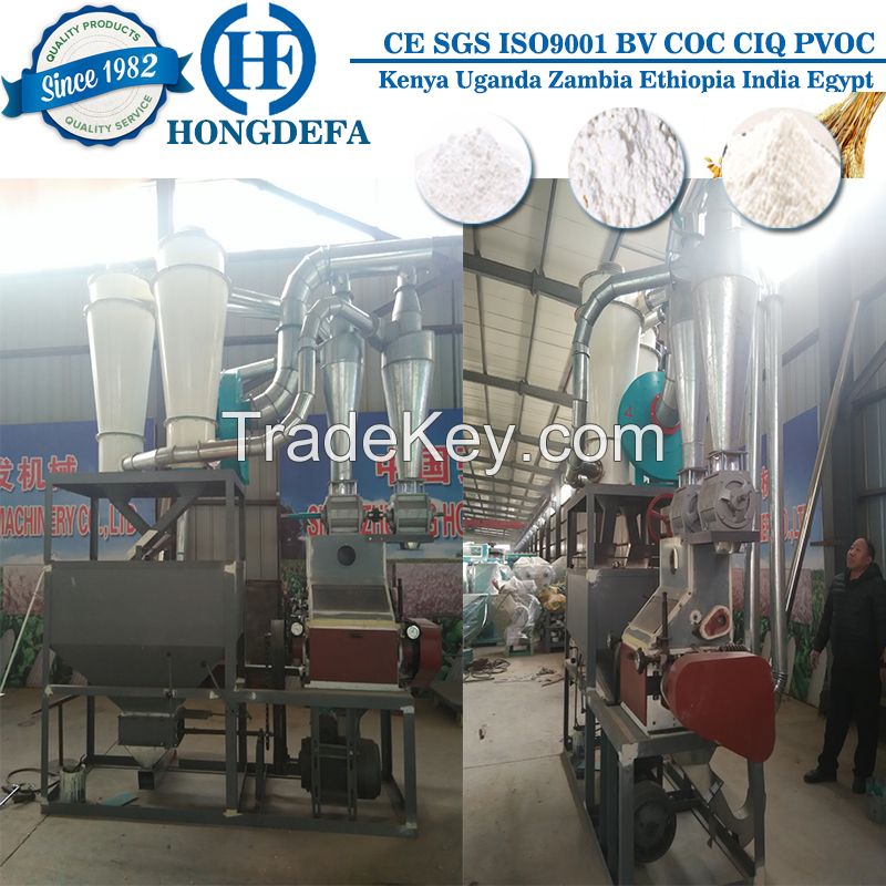 small wheat flour machine roller mill for start