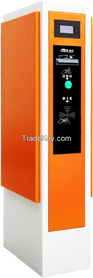Automatic entry ticket dispenser for car parking solutions
