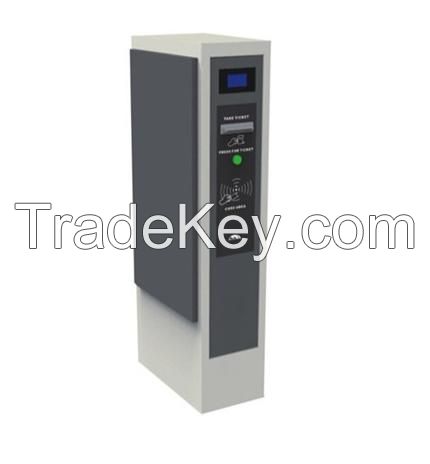 Factory entry station for parking avenue control system