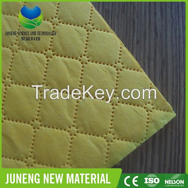 Laminated High Performance 100 PP OilampLiquid Absorbent Mats Pads for Automobile Facelift Industry