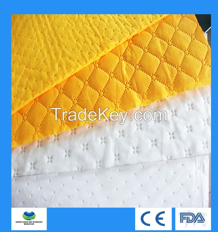 Hot Selling Polypropylene Melt Blown Nonwoven Fabric For Chemical Sorbent Pad