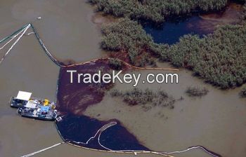 Factory Outlet 100 PP Oil Absorbent boom For Cleaning large area of oil spill and pollution