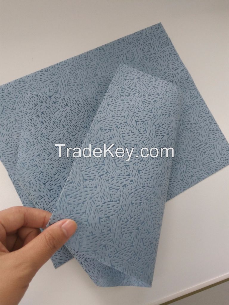 High Quality PP Nonwoven Fabric Superfine Fiber  Cleaning For Window Cleaning Wipes