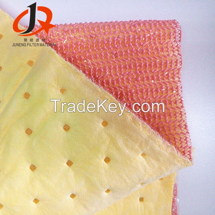 Ready sale 100 Pp Fiber High specification Oil absorbent sheet for spill and liquid absorbing materials