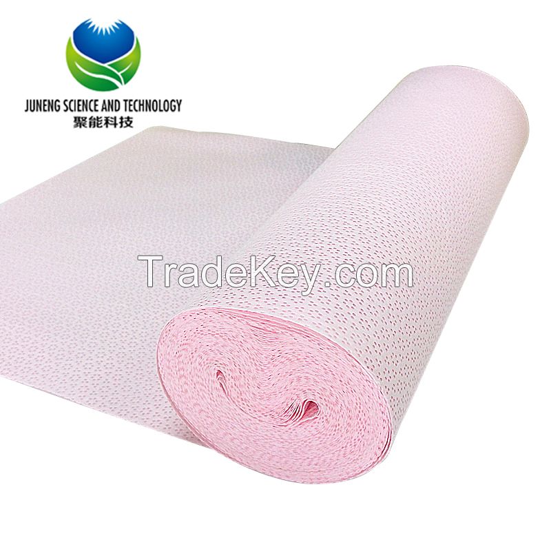 Best sale eco-friendly PP non woven fabric roll cleaning cloth making machine manufacturer