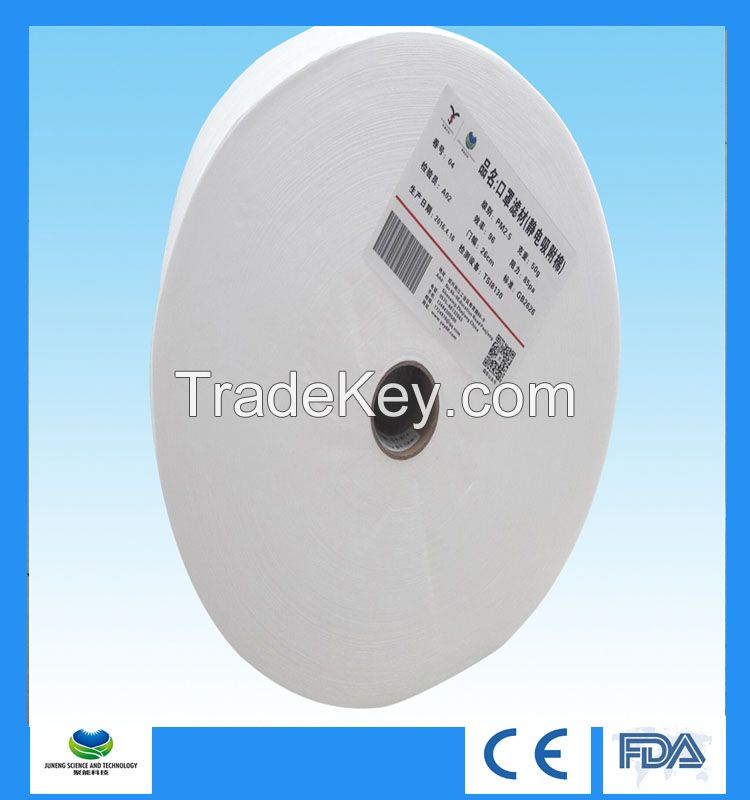 China Famous Manufacturer Filter Material For Anti Air Pollution Mask