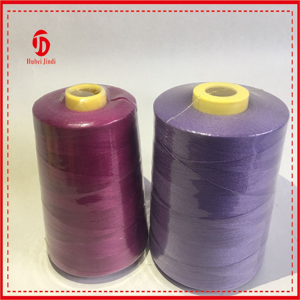 Spun polyester sewing thread 5000yard Shrink wrap Industrial use