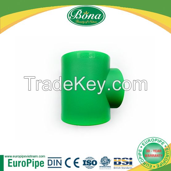 High Quality Reducing Tees PPR Plastic Fittings