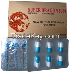 Super Dragon 6000 Pills/Capsule, Natural Herbal Capsule For Men