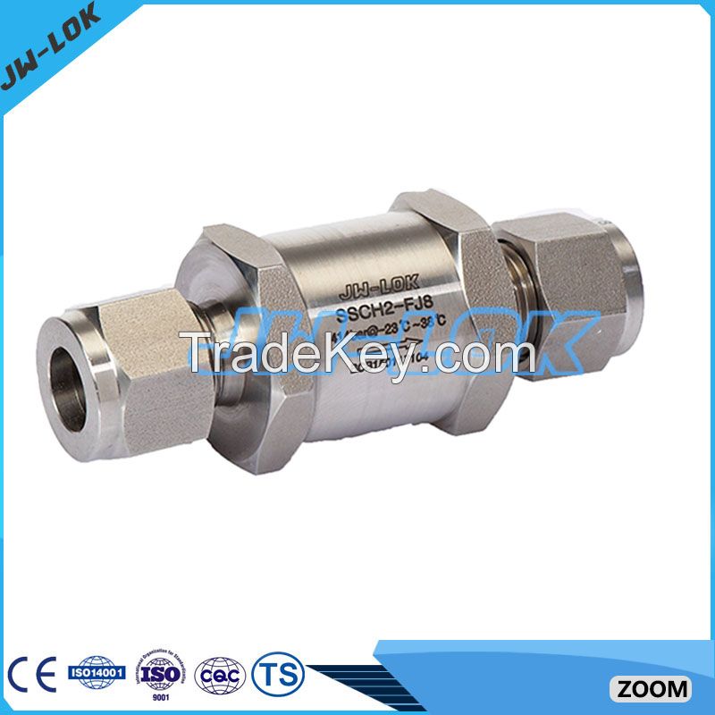 High pressure no return valve with high quality