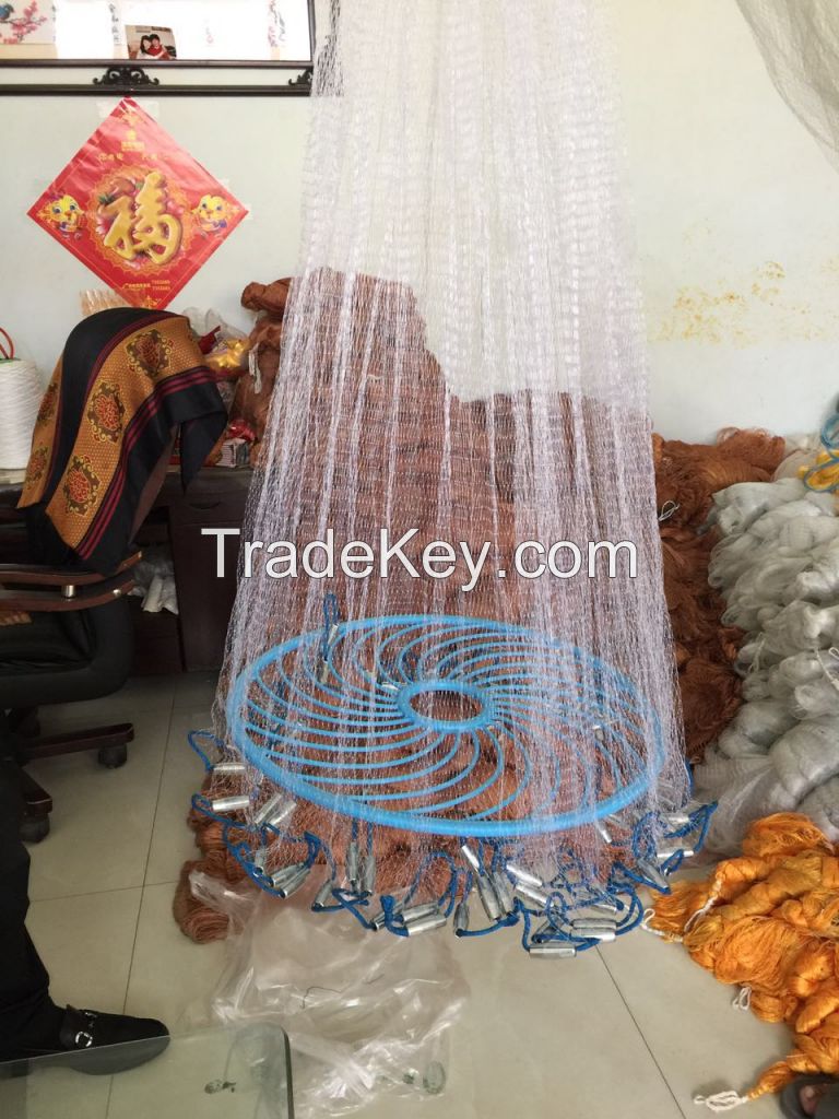 Nylon Monofilament American Style Throwing Casting Fishing Net/Fishing Net/Fish Net