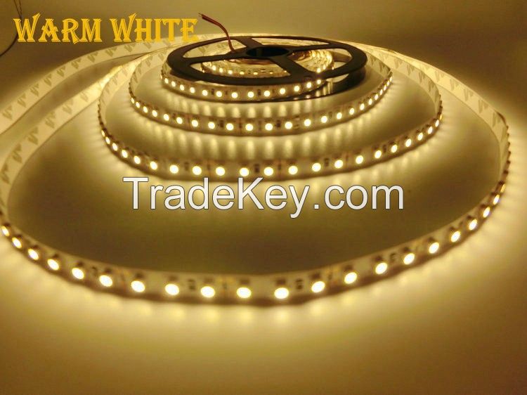 120 LED/m SMD3528 LED strip, 5m 600 LED 12V flexible light IP65 Waterproof , white/white warm/blue/green/red/yellow