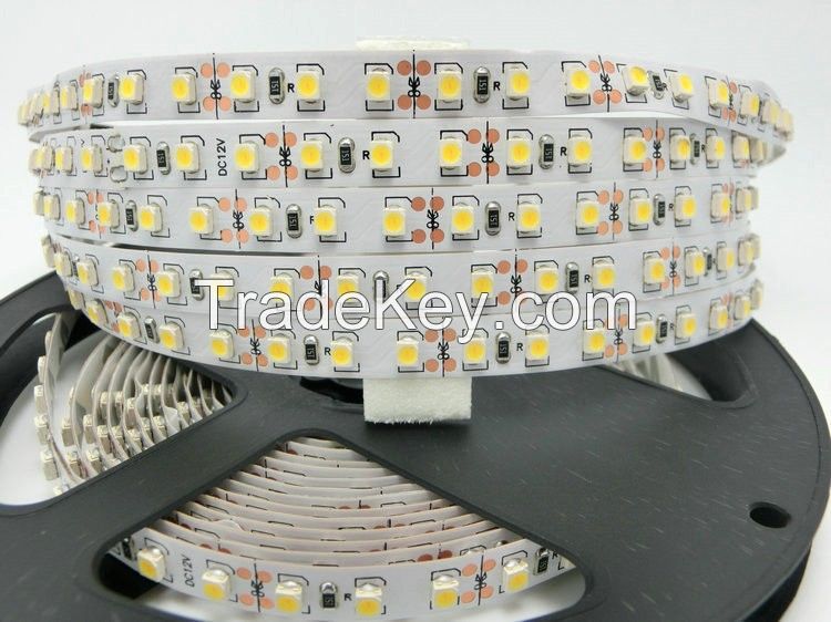 120 LED/m SMD3528 LED strip, 5m 600LED, 12V flexible light NO-Waterproof , White, Warm White, Cold White