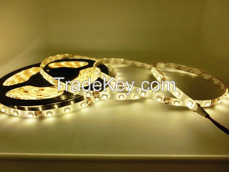 LED Strip, Waterproof, 5m 300 LED 3528 SMD 12V flexible light 60 led/m, white/white warm/blue/green/red/yellow